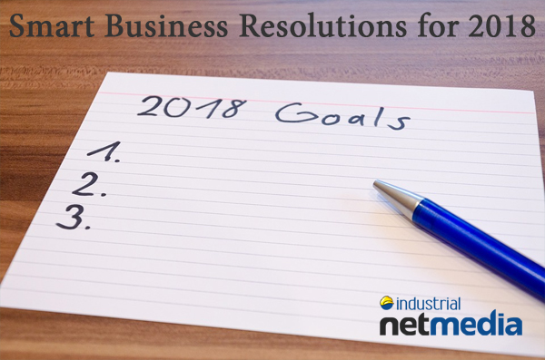 New Year's resolutions for business people from Industrial NetMedia